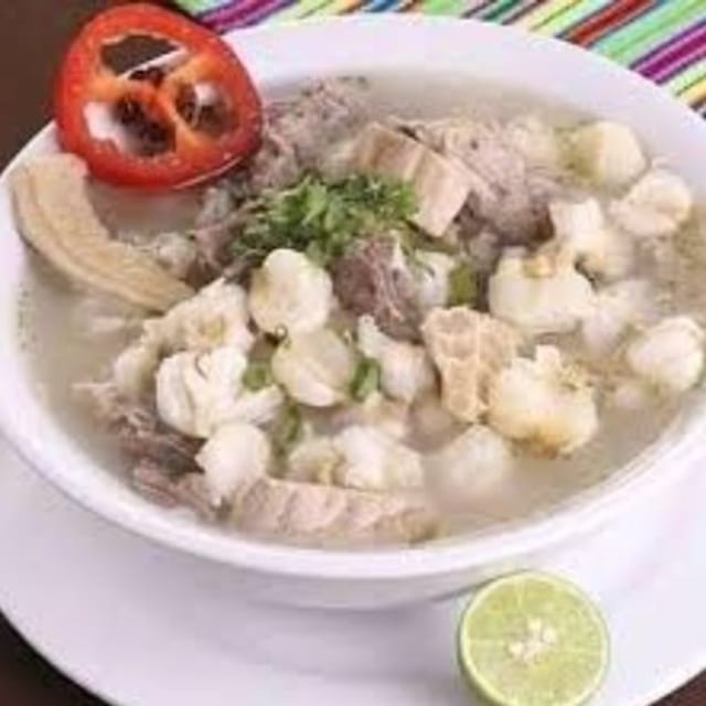 Caldo De Mote.